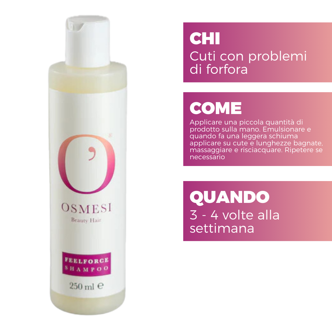 Shampoo Feelforce 250 ml