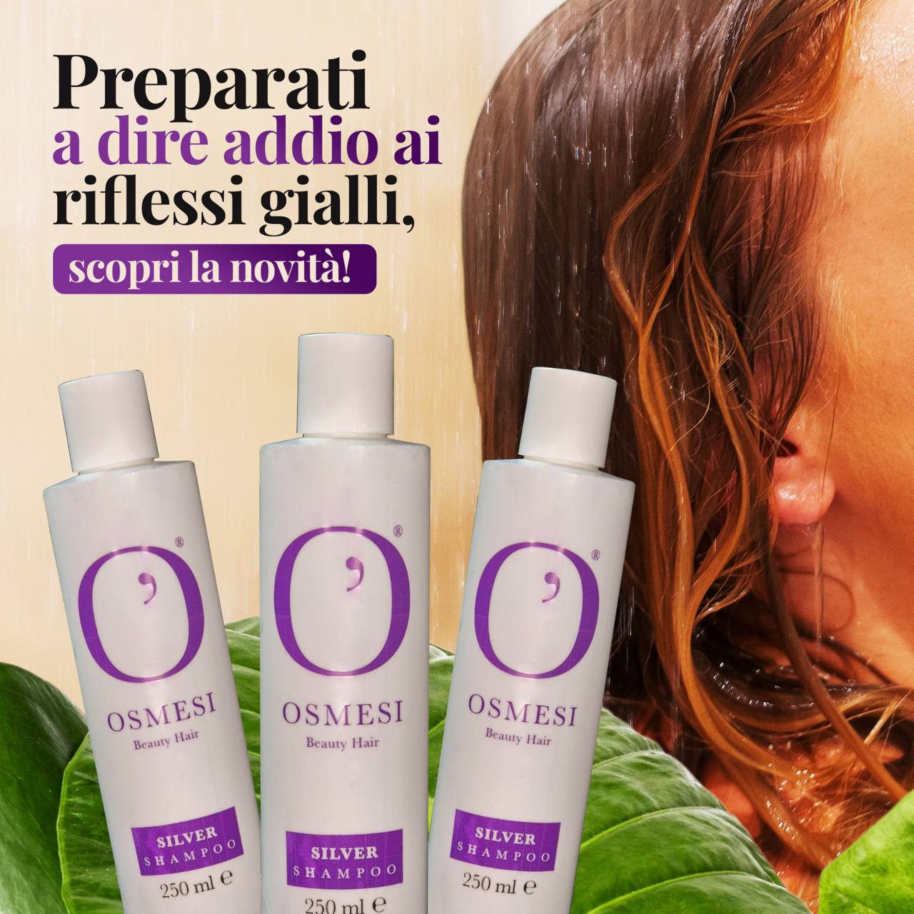 Maschera Anti-Giallo per Capelli Biondi e Grigi